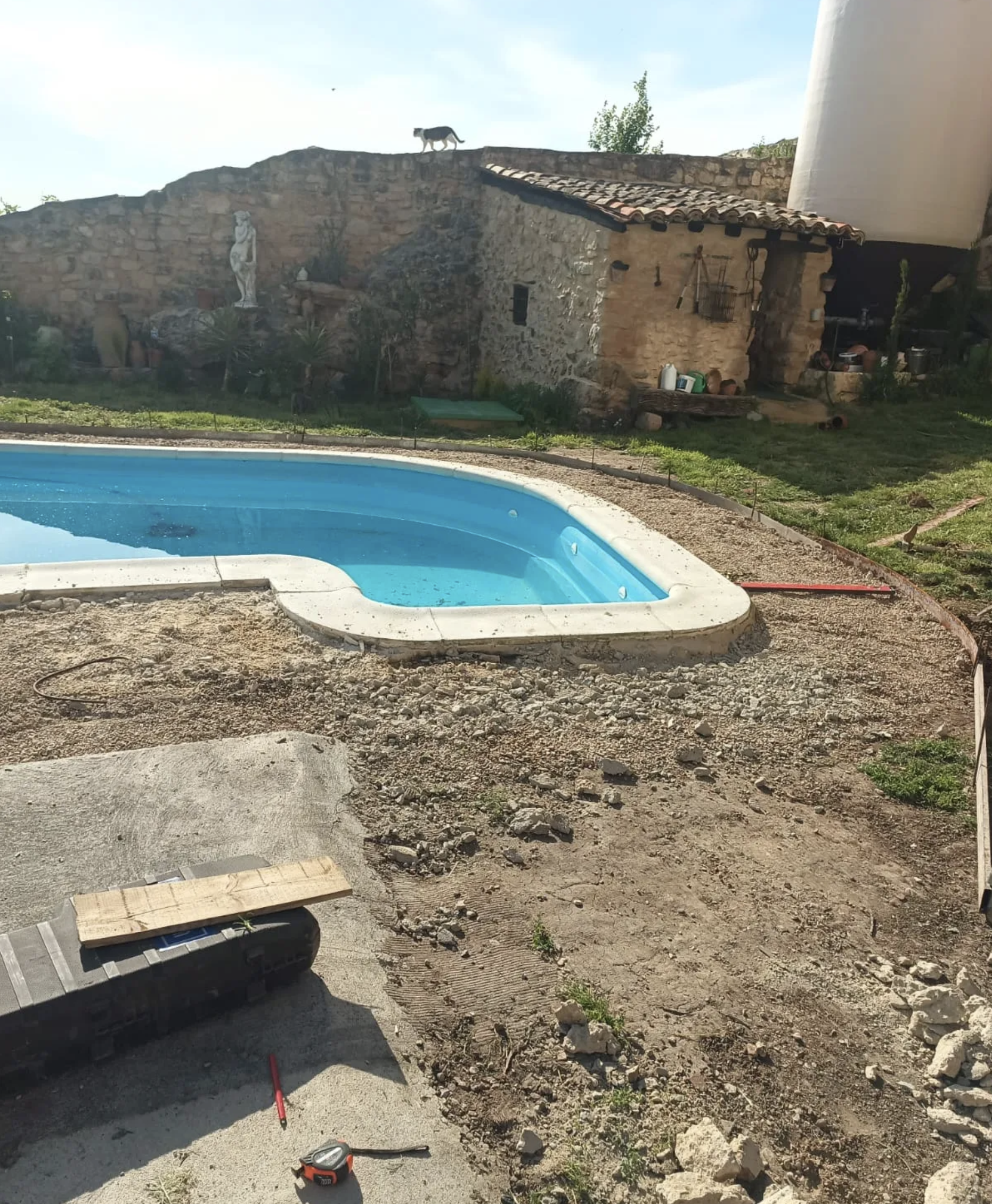 Renovación de Piscina - Antes