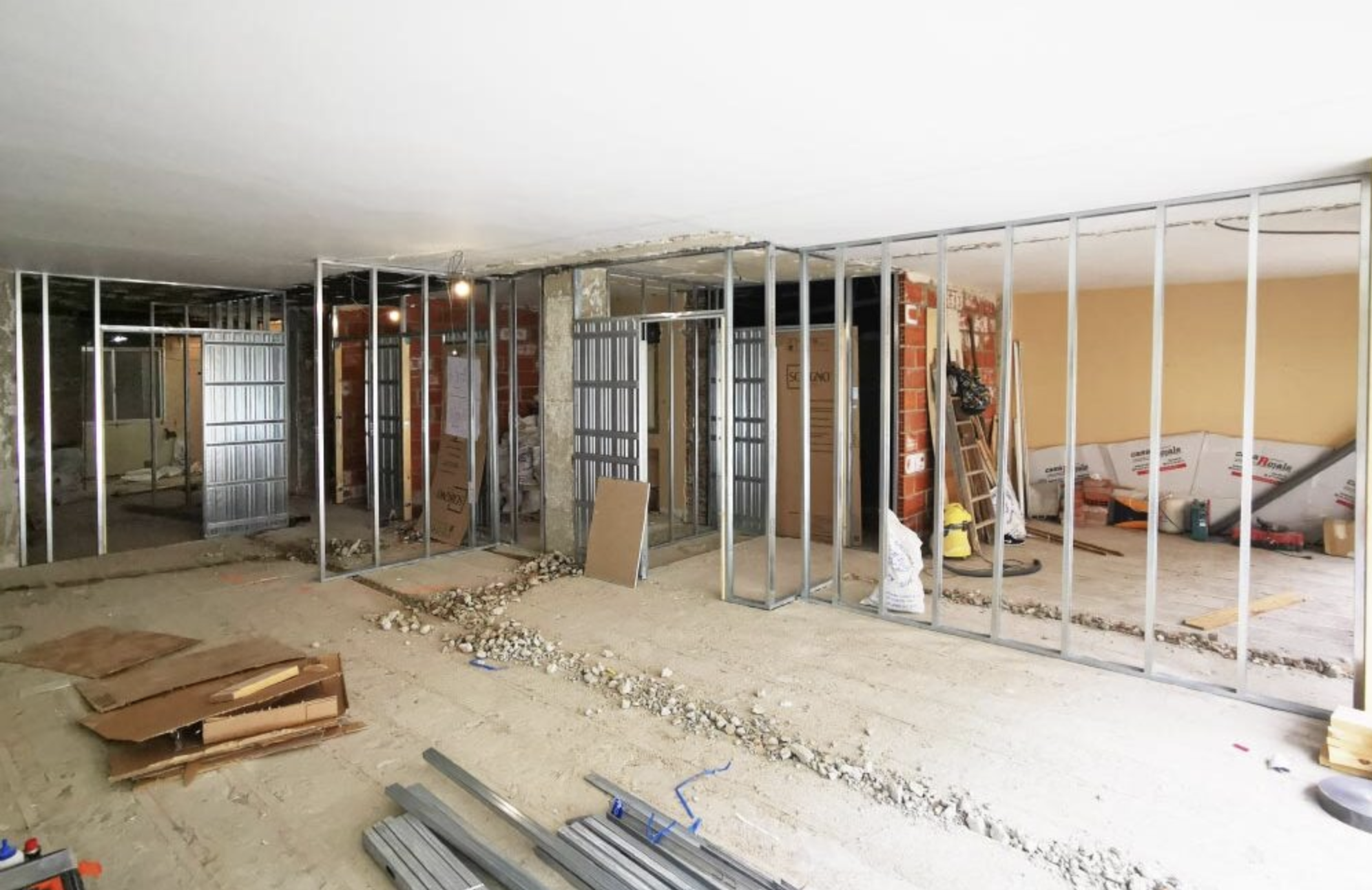 Reforma de Pared en cartón_yeso - Antes